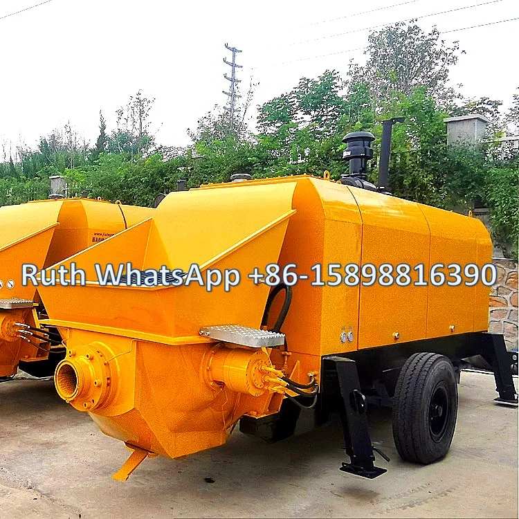 Китай бетономешалка заводская цена бренд JIUHE/JH DHBT50 бетононасос