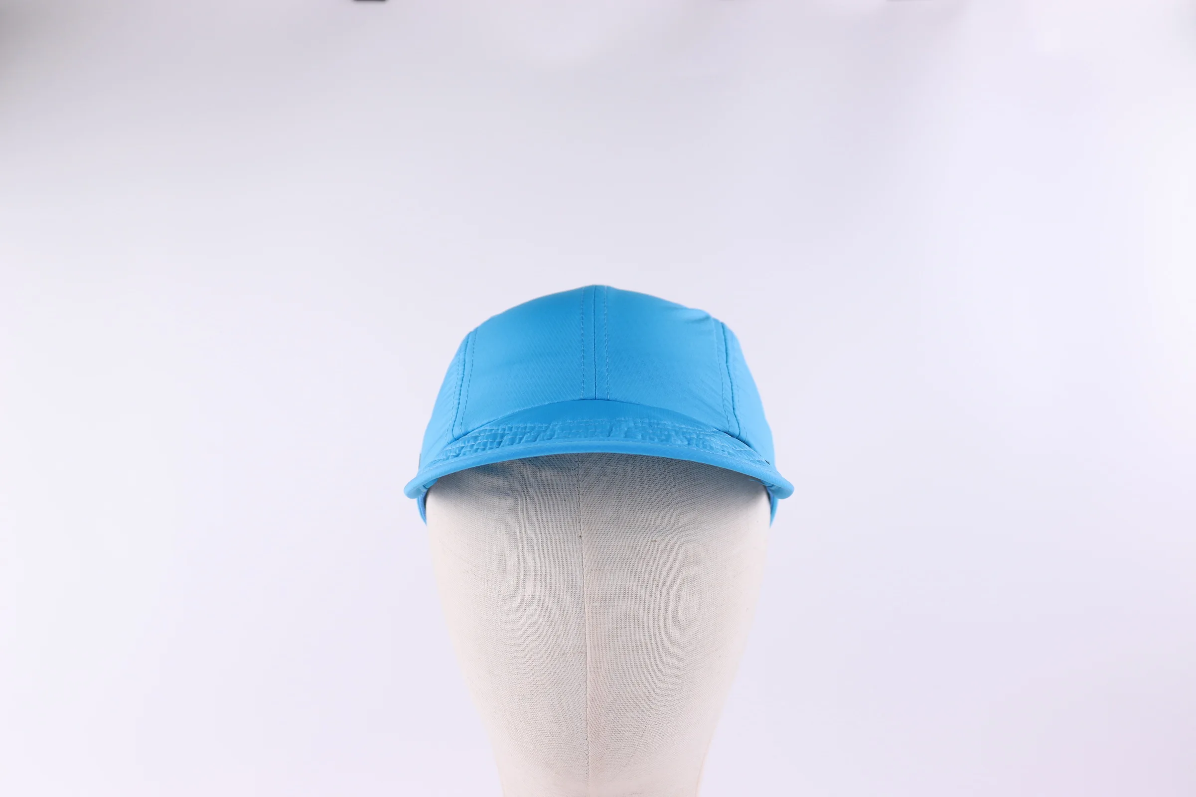 Custom Logo Sports Cap Soft Panel Camper Cap with Fold Label Waterproof and Reflective Printing for Fishing Beach Performance