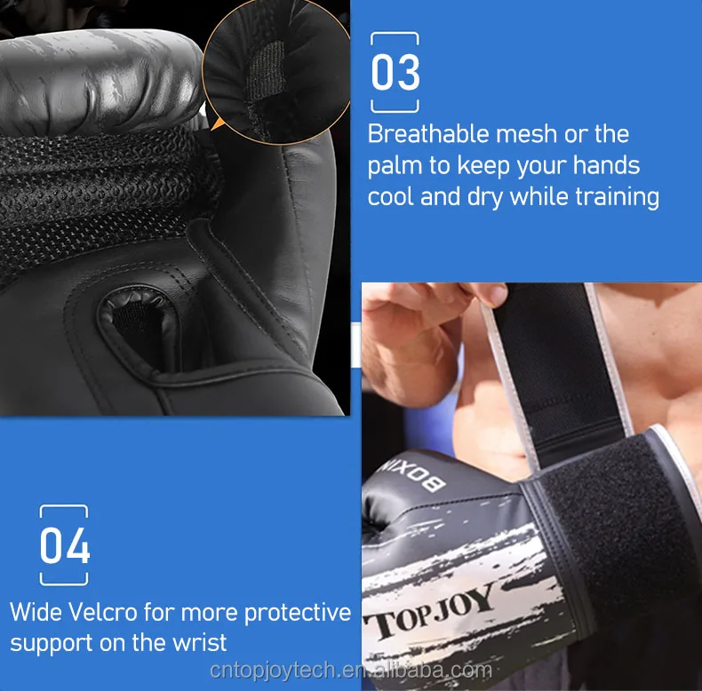 Best Seller Sparring Punching Fitness boxer Boxing Training Glove Muay Thai guantes de boxeo 12oz Custom Logo Boxing Gloves