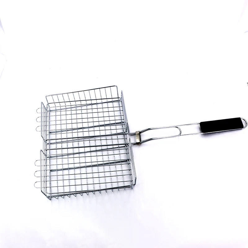 Disposable Grill Rack Round Bbq Grilling Wire Mesh Net Multifunction One Time Use Wire Mesh Grill