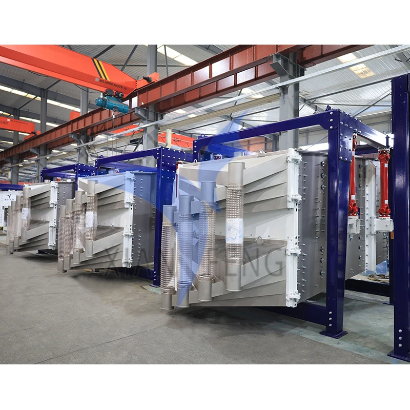 Industrial salt screening special square swing screen vibrating screen