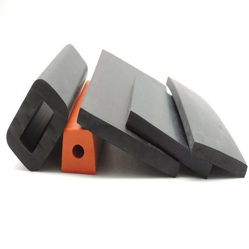 Flexible rectangle square shape solid/ foam  EPDM rubber seal