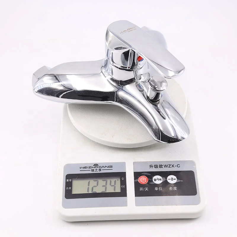 New Dual Hole Bathroom Shower Tap Bath Faucet Hot And Cold Bath Shower Mixer