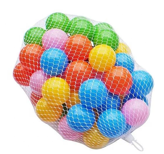 High Quality 65mm Bulk Plastic Soft Toy Balls for Kids Play Unisex 6cm PE Playground Ball for Babies and Ball Pit Use