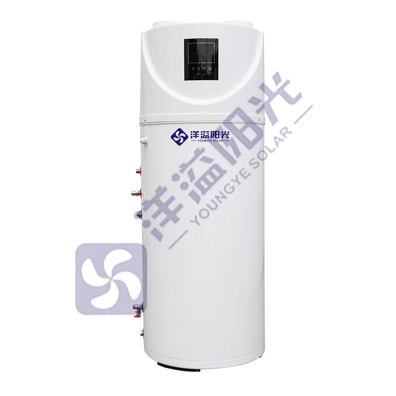 All-in-one heat pump water heaters air source for home heating and cooling hot tub low energy 80-180l water tank