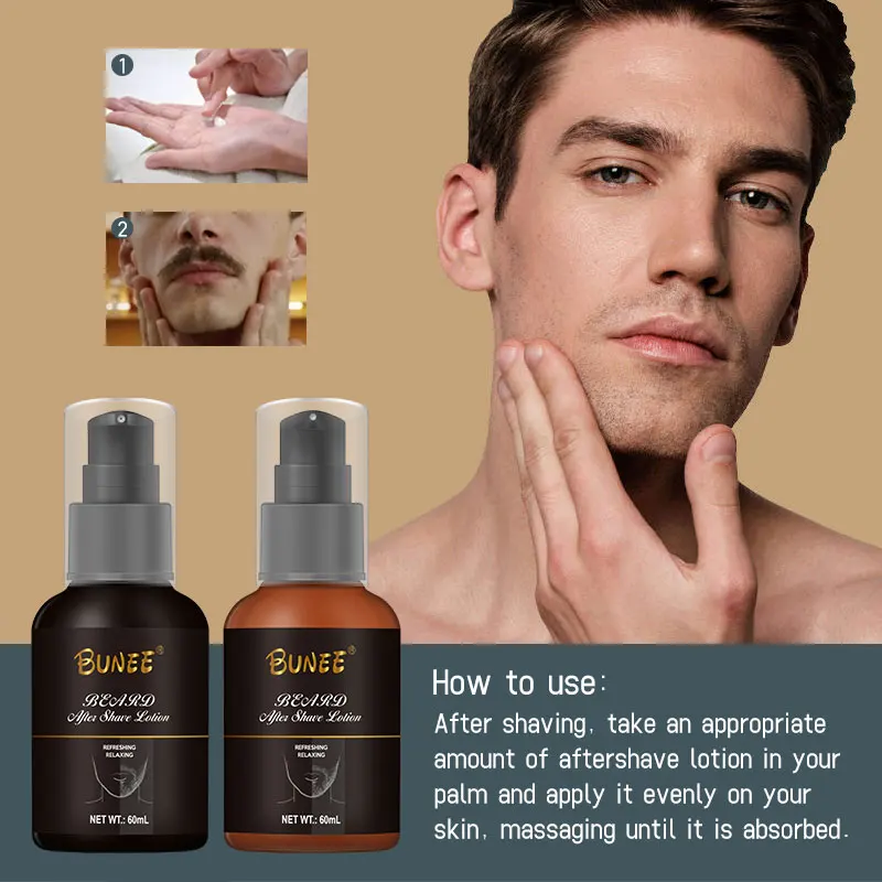 OEM Customized Men Care Lotion Hydrating And Nourishing After Shave