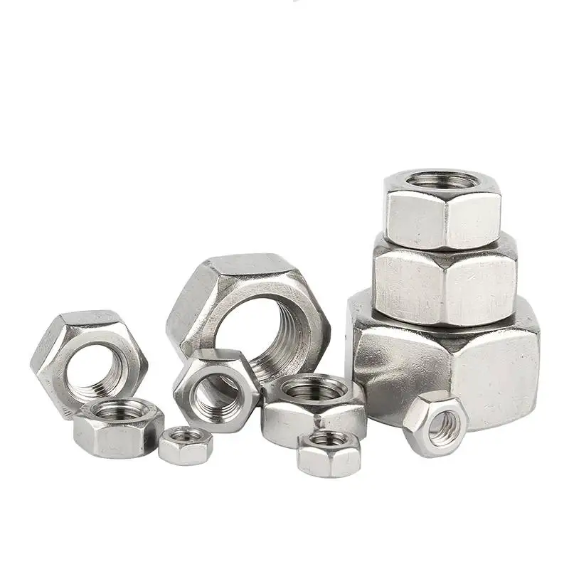 Factory direct products  High quality Din934 Stainless steel Hexagon nuts