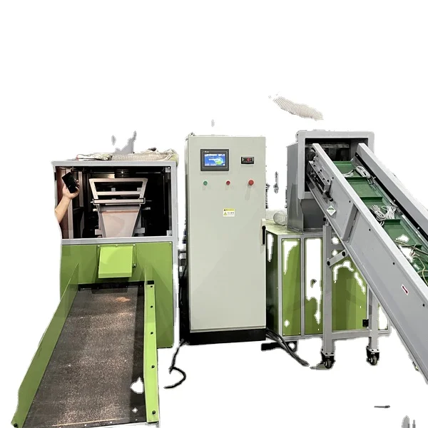 Armored steel wire cable granulator and separator shredding cables,separate copper and plastic