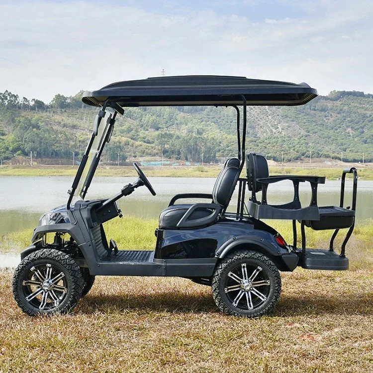 New Four seats Curtis Programmable adult electric transport cart with Independent suspension