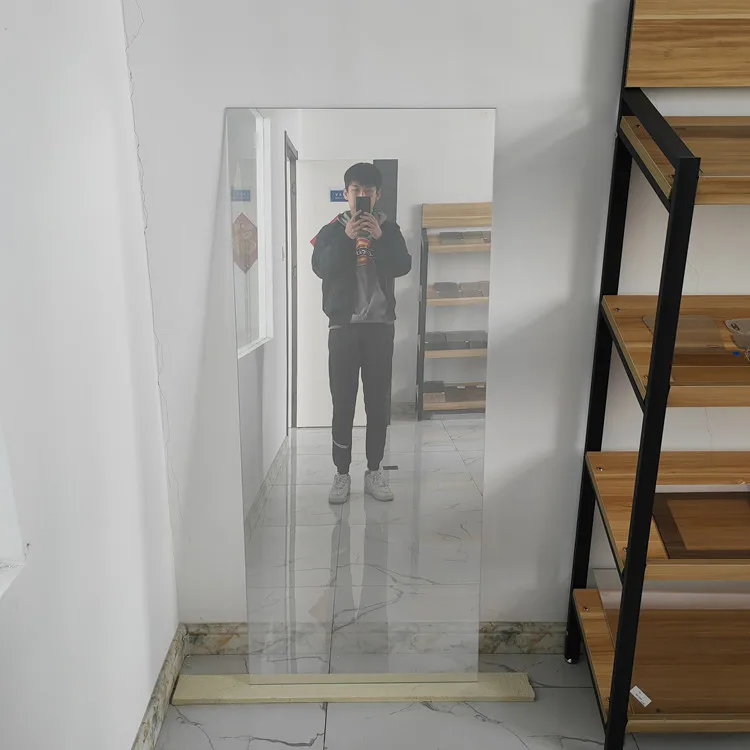 China supplier interactive Smart privacy  magic mirror cosmetic two way mirror  2 way mirror glass