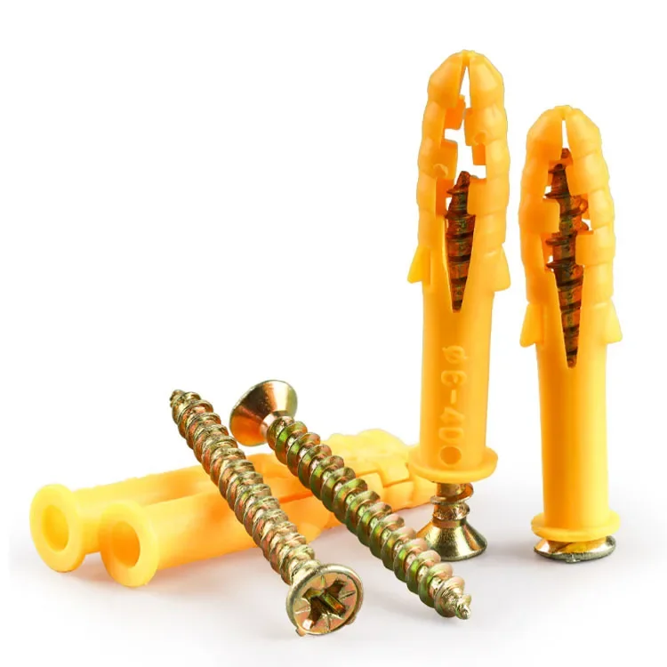 Nylon Expansion bolt anchor plug screws Fish type