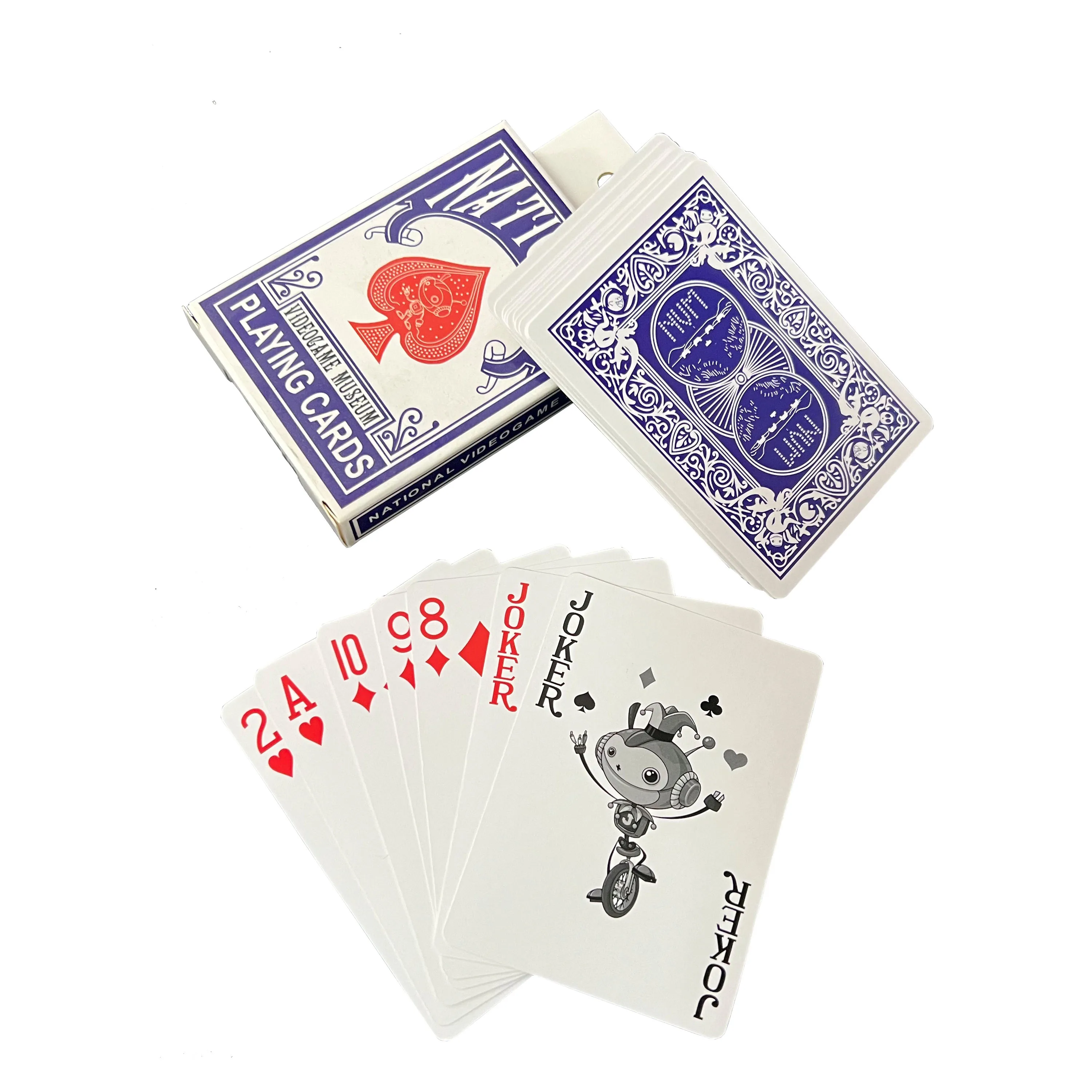 Paper Playing Card Deck Custom Poker Playing Cards