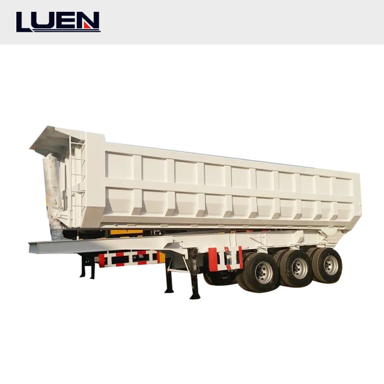 LUEN 3-х осевой 80ton U форма с задней разгрузкой коробка грузового