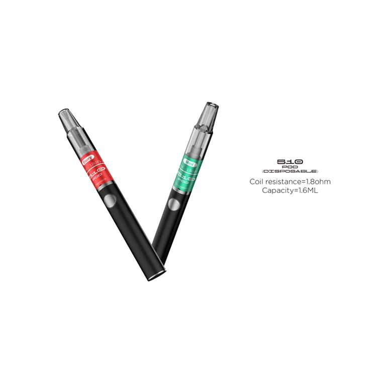 
510 thread vape pen pod cartridge electronic cigarette parts 