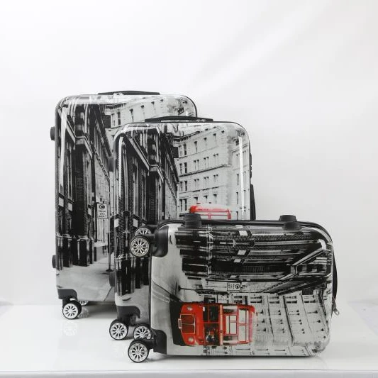 Cheap Price Colorful Abs/pc Kids Suitcase Large Capacity 3 Piece Luggage Set Luggage Bag New Model