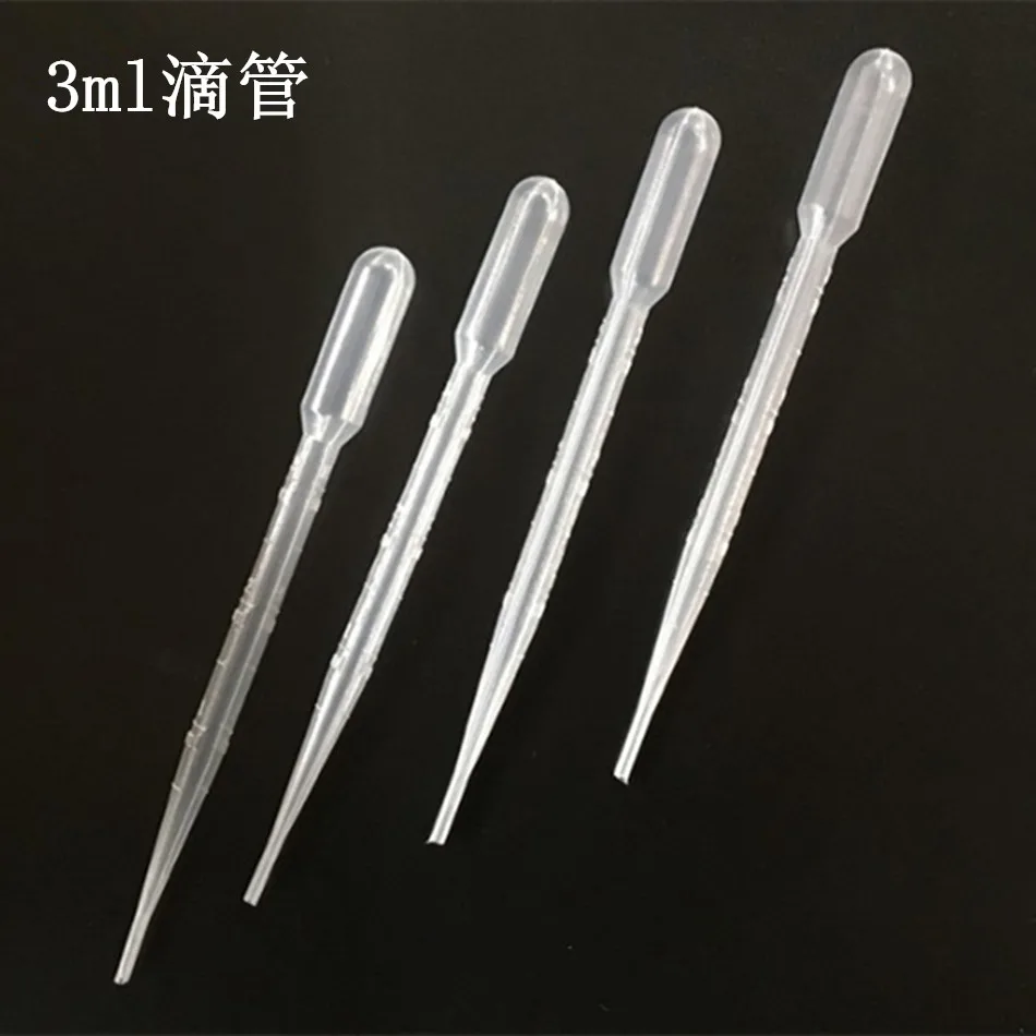 3ml Disposable Transfer Pipettes Plastic Graduated Pasteur Pipette Dropper 1ml 2ml 3ml pasteur pipette