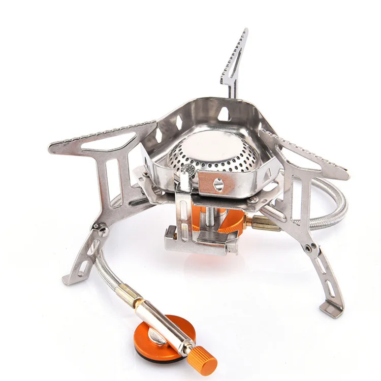 Wholesale advanced technology outdoor cast steel mini folding camping gas stove