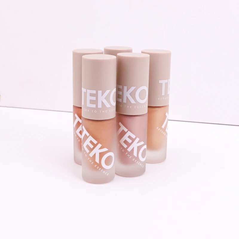 Private Label Liquid Highlighter Body Brighten Glow 5 Color Shine Glitter Body Illuminator For Makeup