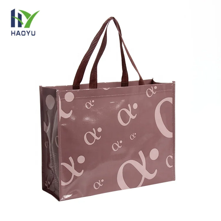 2022 luxury high class pp woven bag laminated shopping