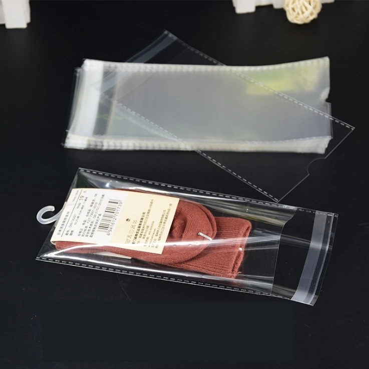 Crystal Clear Plastic Self Adhesive Seal Plastic Bag OPP Packing Storage Bags for Cards & Envelopes