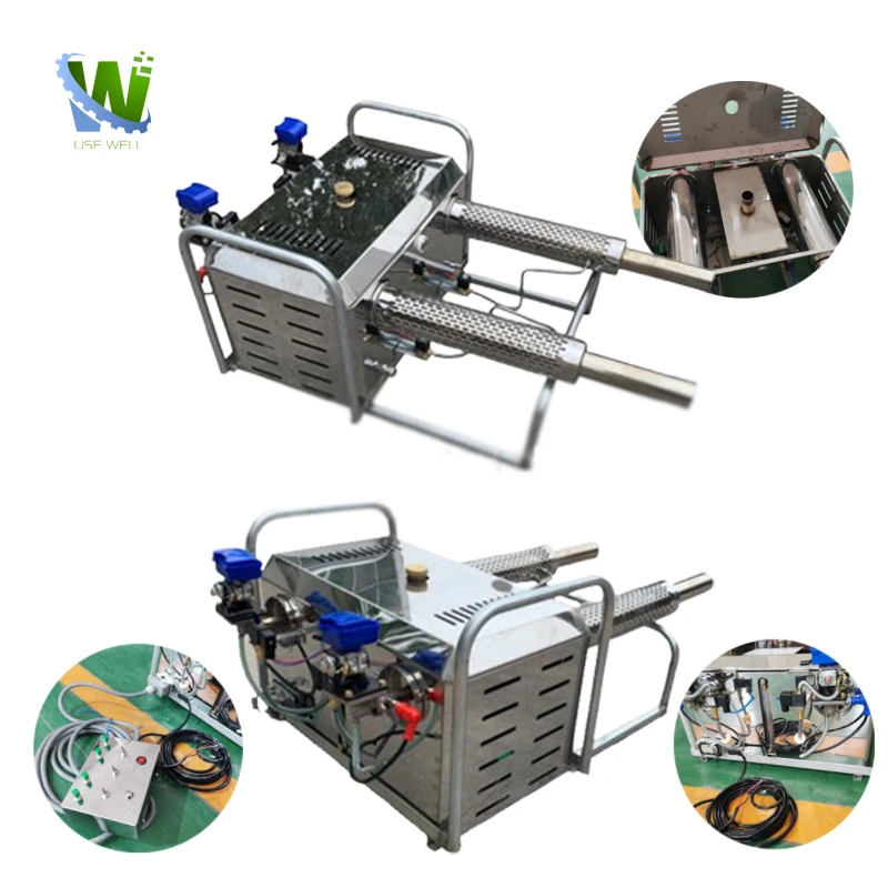 Agricultural Double Barrel Fumigation Portable Thermal Fogger Mist Fogging Machine Sprayer For Pest Control