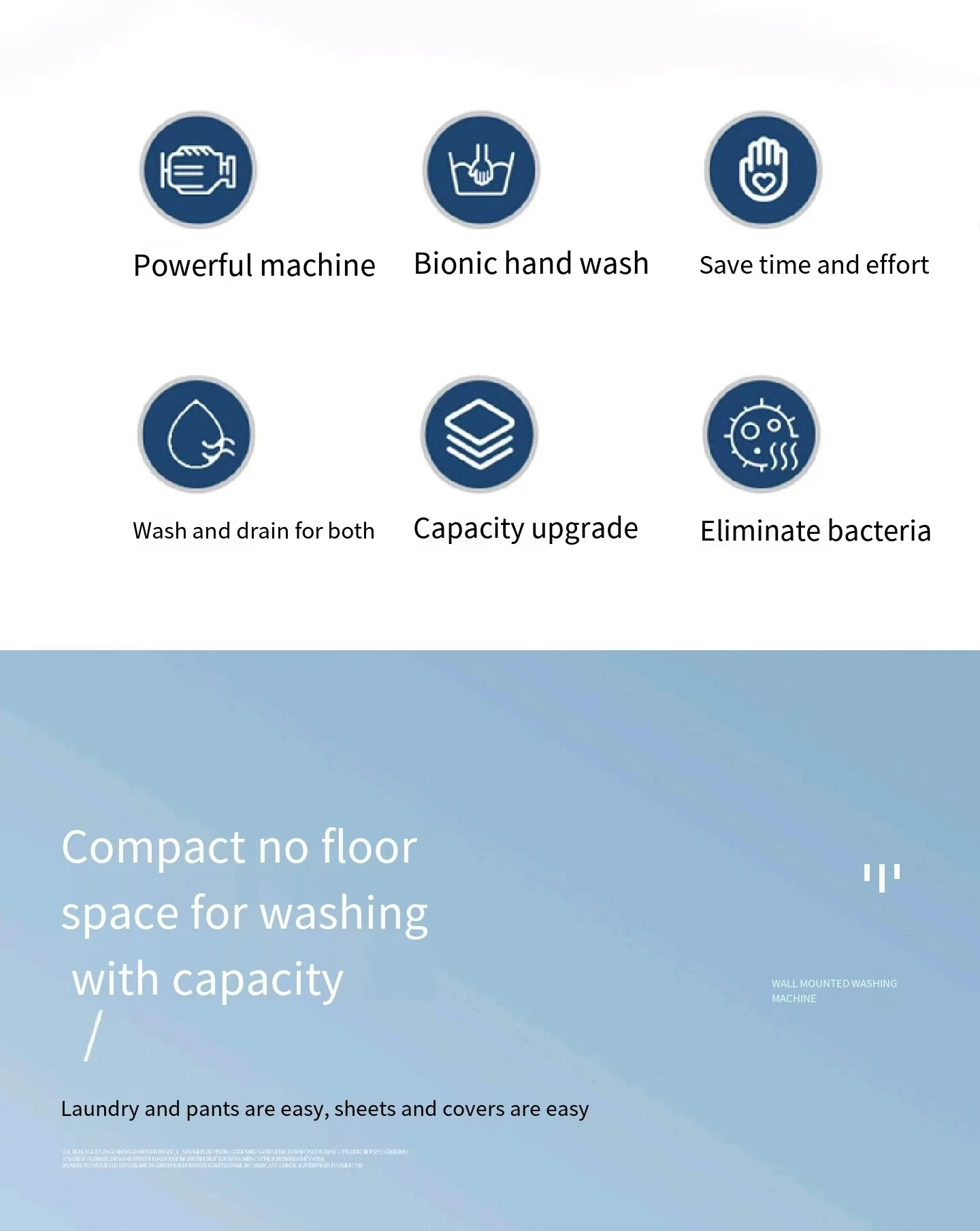 4.5L 6L portable clothing mini best-selling semi-automatic washing machine for home shoe washing machine
