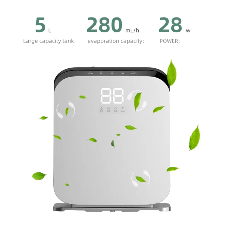 Touch Screen Wifi App Control Hotel Home Indoor Household Cool Mist Humidifier