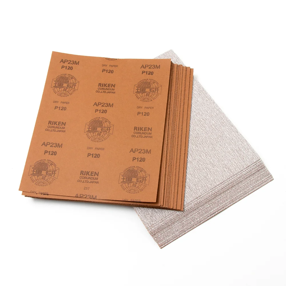 RIKEN Brand AP23M Waterproof Latex Abrasive Papers Dry Silicon Carbide Sandpaper