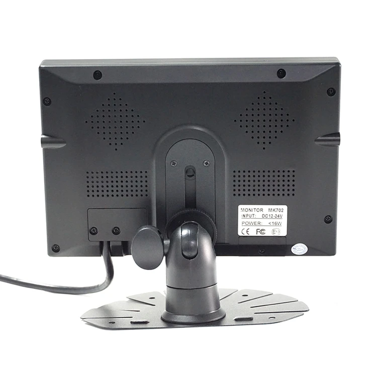 China Manufacturer 7 inch monitor Cars Rear View Camera High Resolution Surveillance Monitor