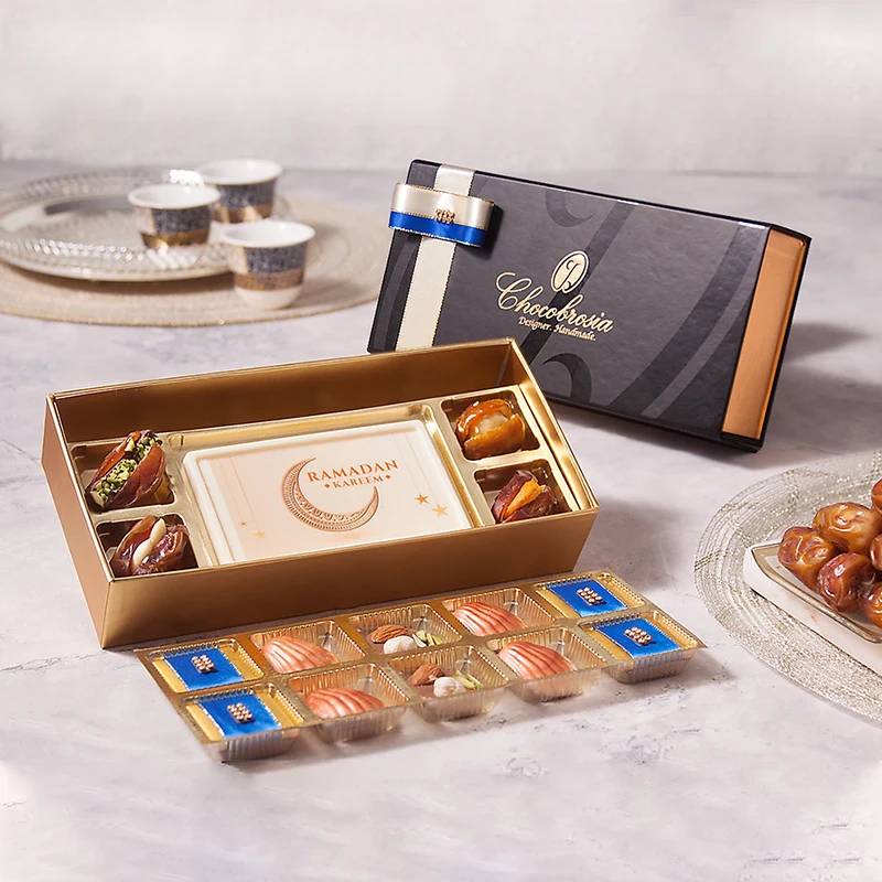 Countdown dates Festiva Dates packaging box Baklava ramadan mubarak kareem Luna gift boxes Middle East United Arab Emirates