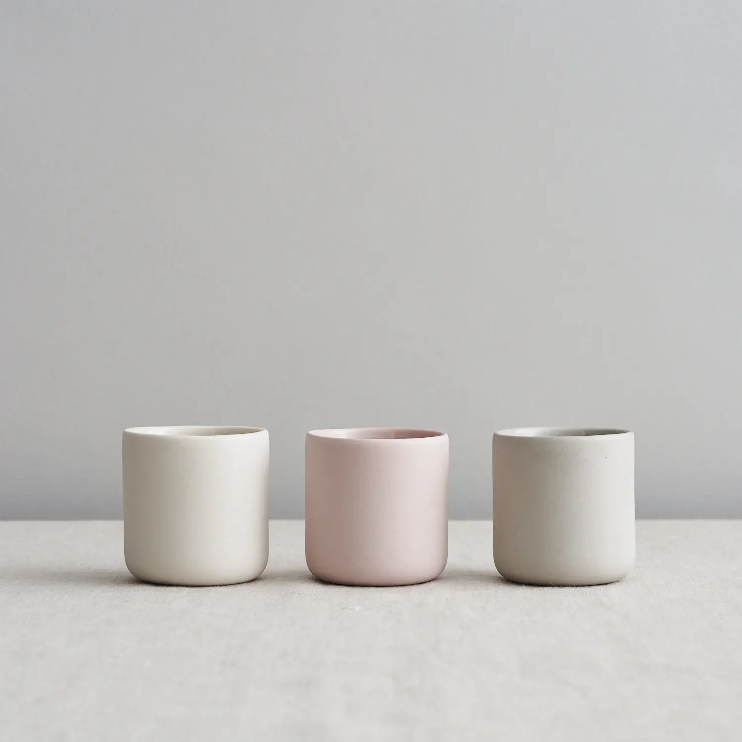 Wholesale Advanced Design Matte Multi-colored Espresso Cup Set Coffee Tea Ceramics Porcelain Cup