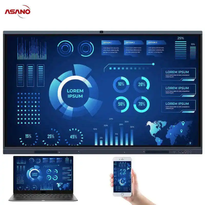 Hot Sale Interactive Window system magnetic whiteboard  support OEM / ODM SKD CKD anti-blue light with stand Smart Whiteboard