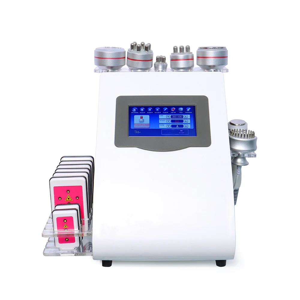 Hot Selling 9 in one 80k Cavitation RF Lipo Laser Cavitation Machine / 40K Cavitation 9 in 1 Slimming Machine portatil corporal