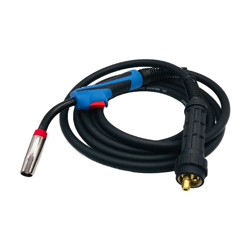 500A Air Cooled MIG CO2 Welding Torch 61GD Welding Gun With Euro Connector