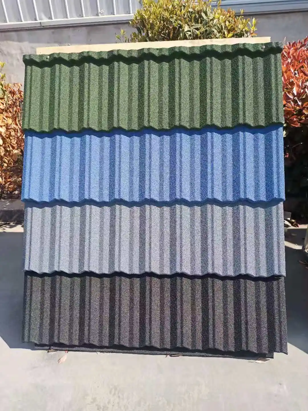 Hot Sale China Color Stone Coated Metal Roofing Tile Aluminum Zinc Steel Roofing Sheet With Best Price