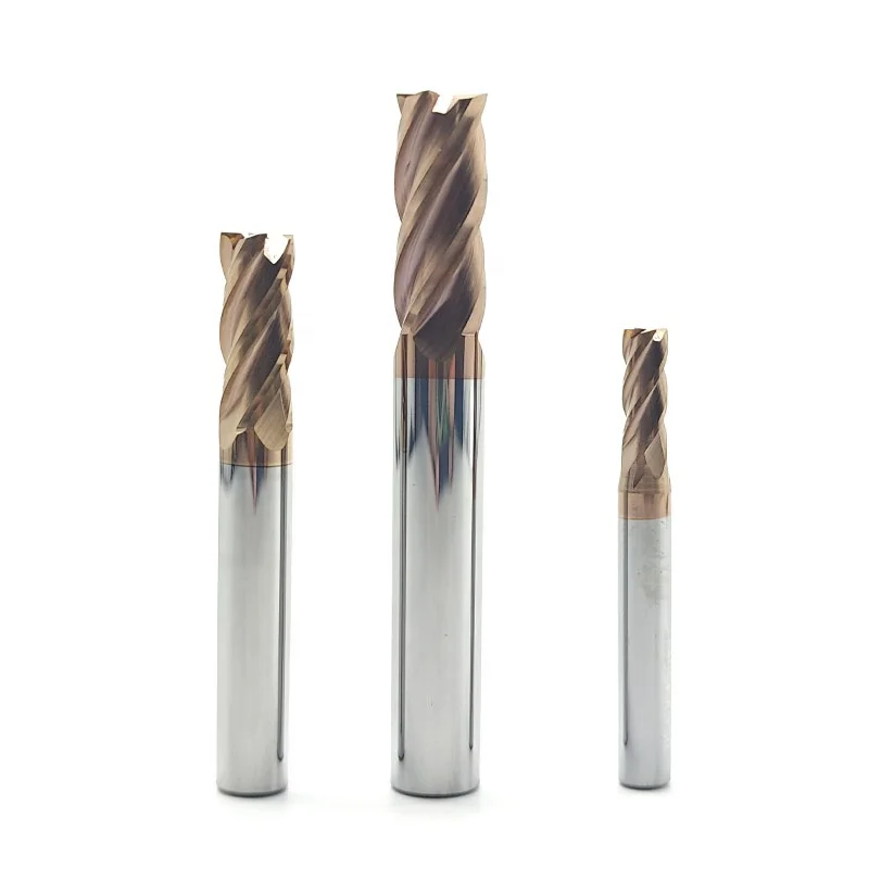 TGS Hot Sale Tungsten Steel Tool Cnc Machine Hrc55 Endmill SHAZAM Top Milling Cutter Kit Milling Machine Tools