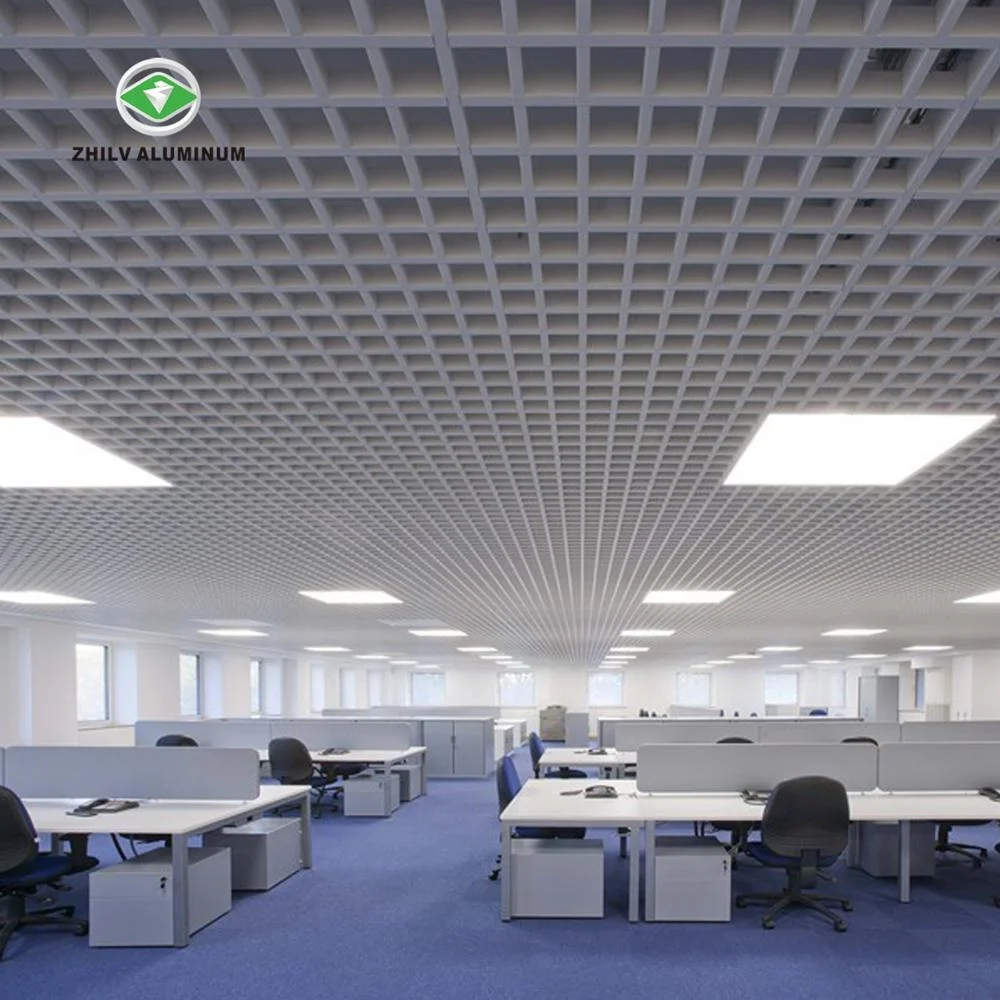
Fireproof Function and Ceiling Grid Ceiling Tile Shape Open Cell Panel 
