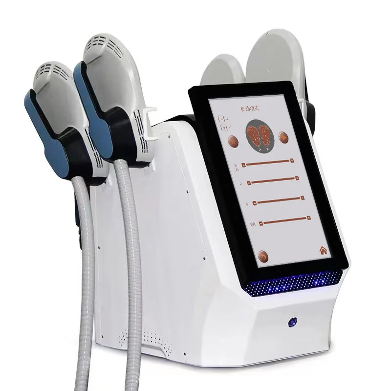 EMS kit 10.4 inch screen 18.5 inch with 2 handles 110V/220V without machine shell 2 hand pieces spare parts EMS power supply