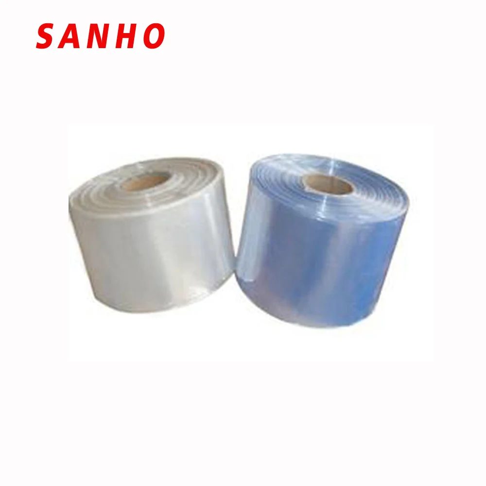 POF/PET/PE/PVC heat shrink film /clear heat shrink plastic film in roll