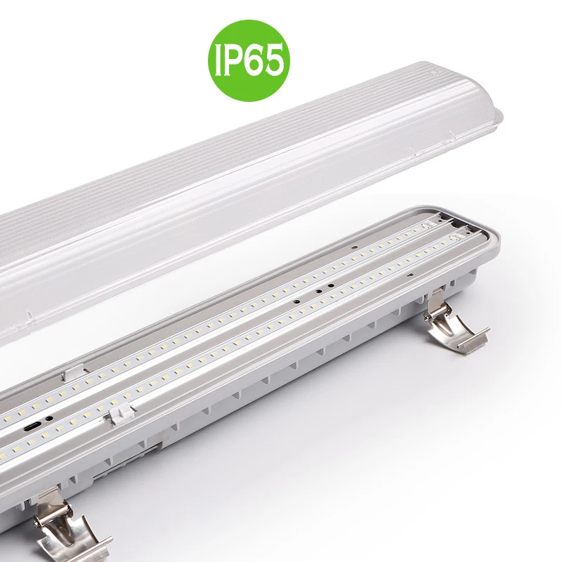 IP65 4ft 5ft 40W 60W Led Tri-proof Batten Light Fixture with CE RoHS