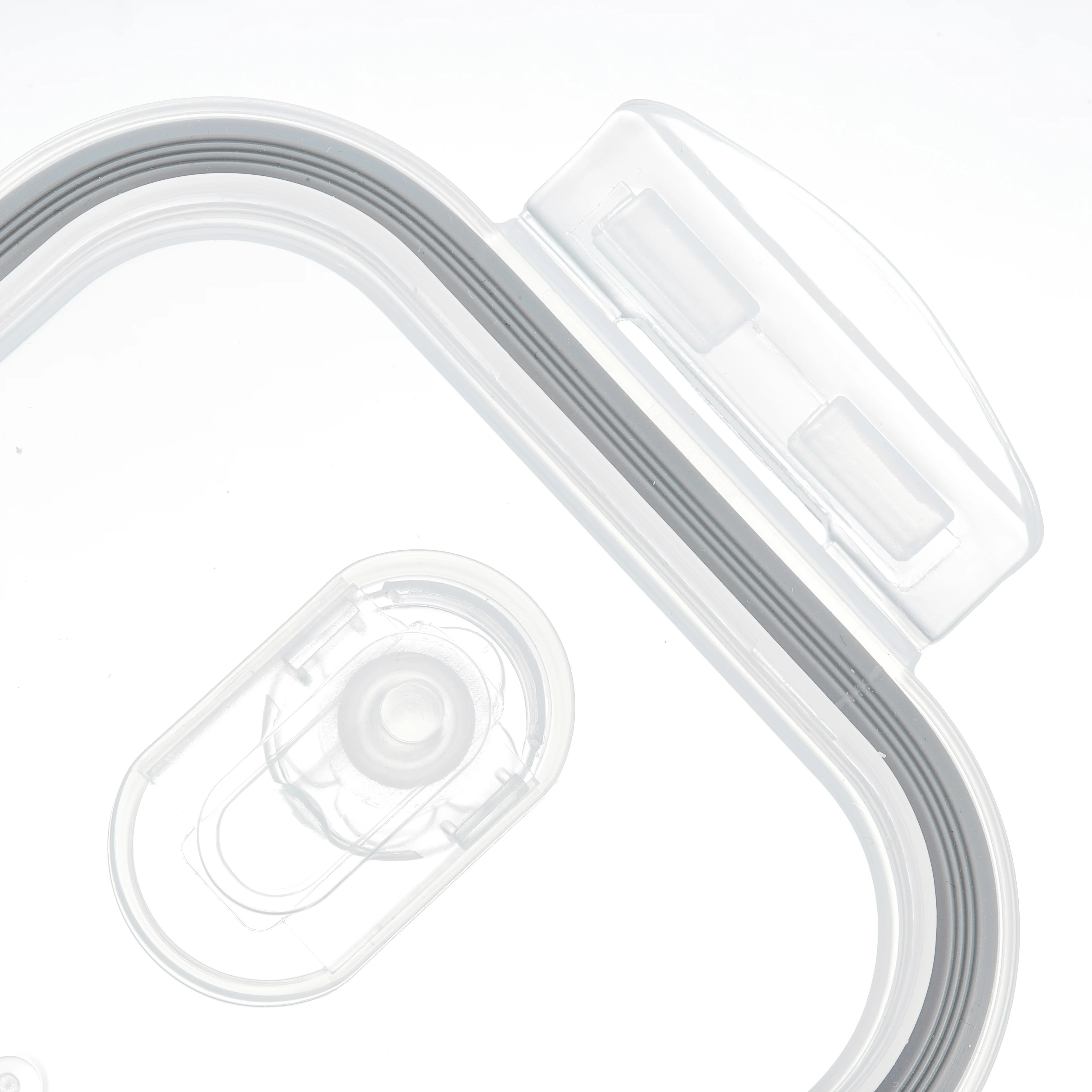 LINUO High Borosilicate Glass Jar Bento Lunch Box Glass Food Storage Container With Vent Lid