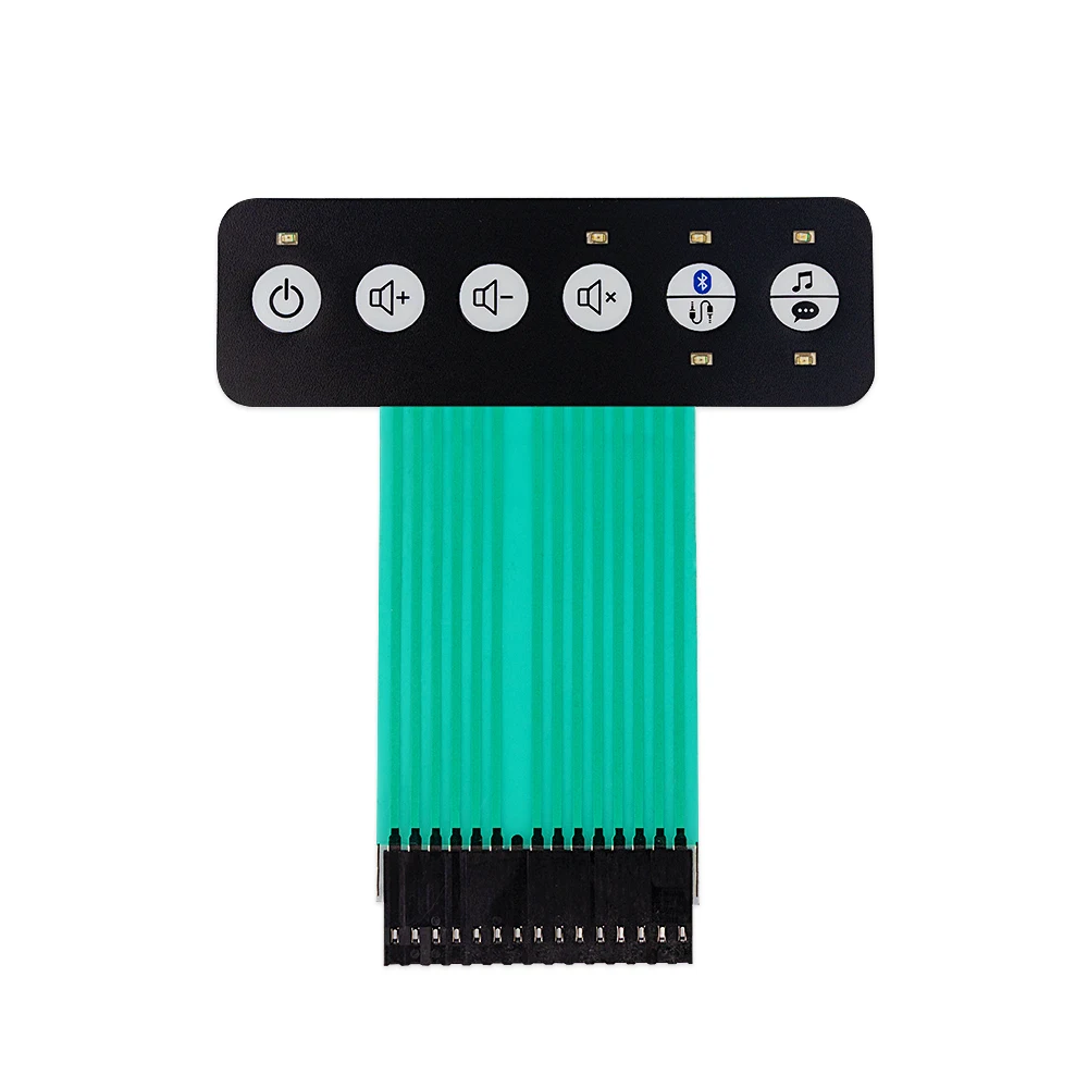 Membrane Keypad For Metal Dome Embossing