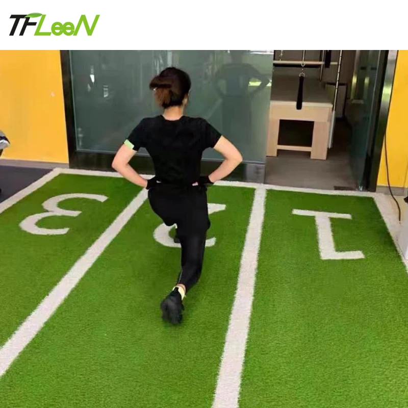 
Waterproof Artificial lawn Turf Carpet Indoor Gym Sled Turf Grass for Training Fitness mat rug Pattern customization 