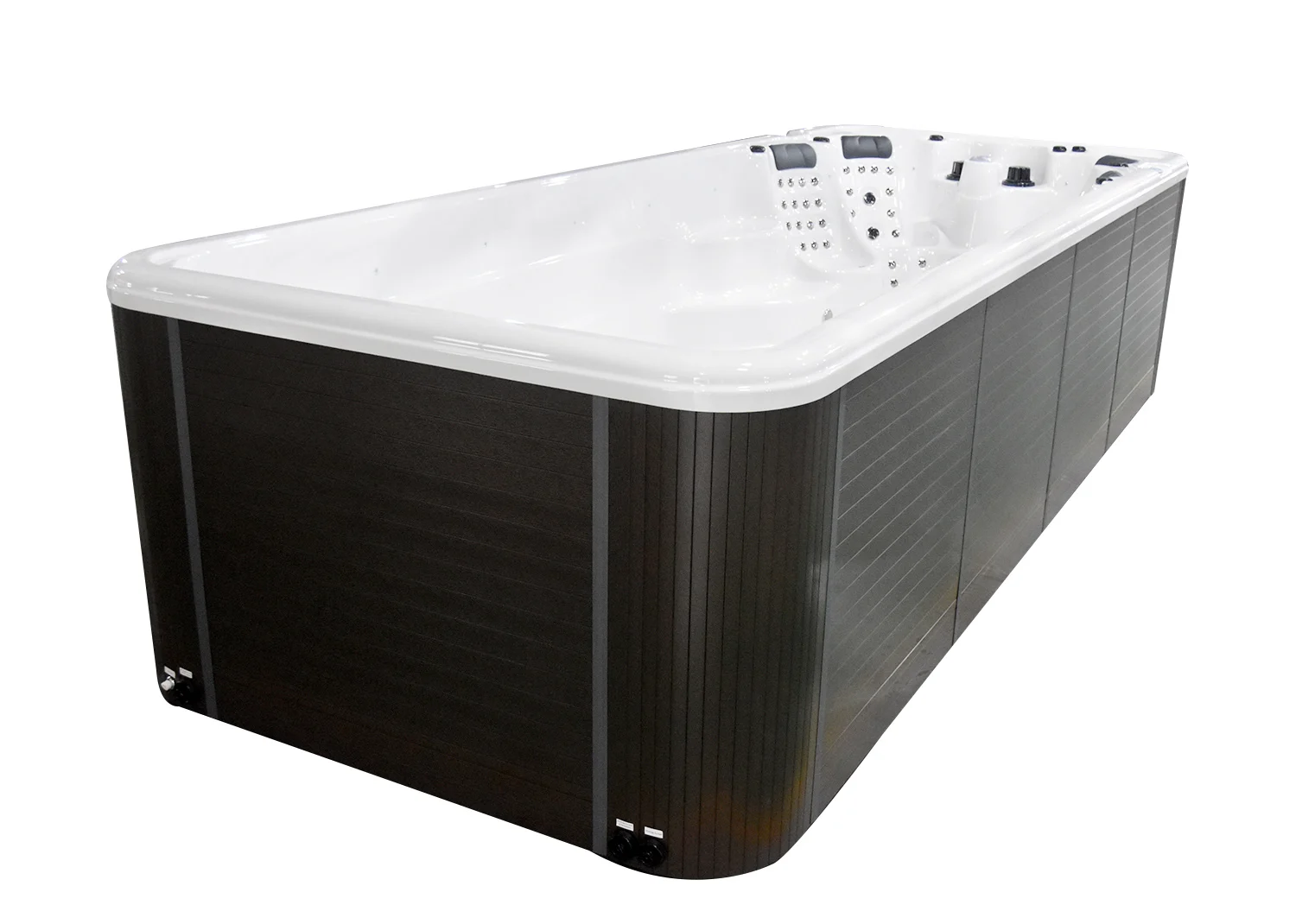 Ground balboa control system endless swimming pool outdoor swim spa hot tub