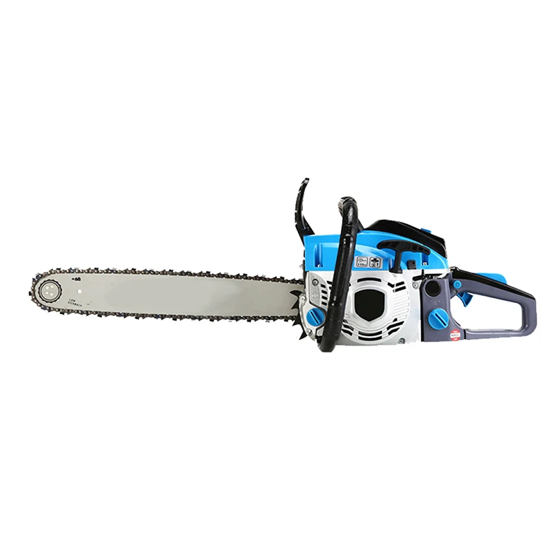 60Cc 2 Cycle High Power Garden Tree Branch Wood Cutting Gas Oil Gasoline Powered Cordless Handed Chainsaws For Cutting Wood