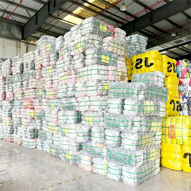 Wholesale Streetwear Used Like New Autumn Thin Jackets Korean Style Mixed Bales Used Clothes for Men