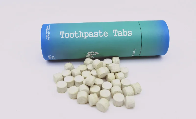 Private label Solid Toothpaste Tablets with Mint Flavor Home Use