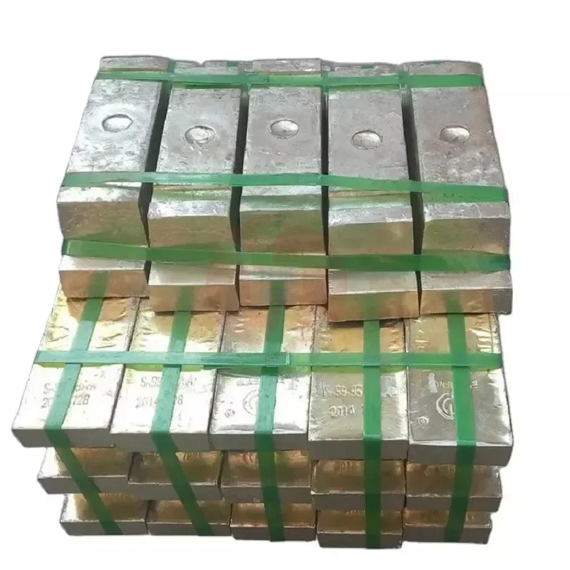 Tin Ingot 99.99 Pure Tin Ingot Factory Direct Supply Tin Metal Ingot For Sale