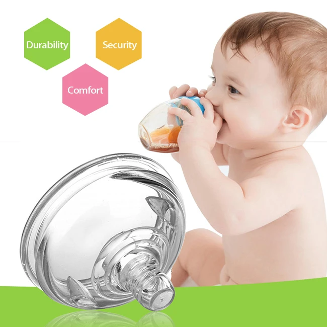 Milk bottle nipple for breast milk feeding BPA Free baby milk bottle nipple