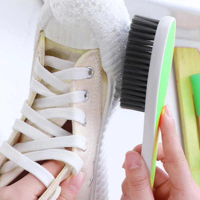 Eco-friendly Multifunctional Hand Brush for Cleaning Washing & Shoe Care PP round Design for Home Kitchen Bathroom Use